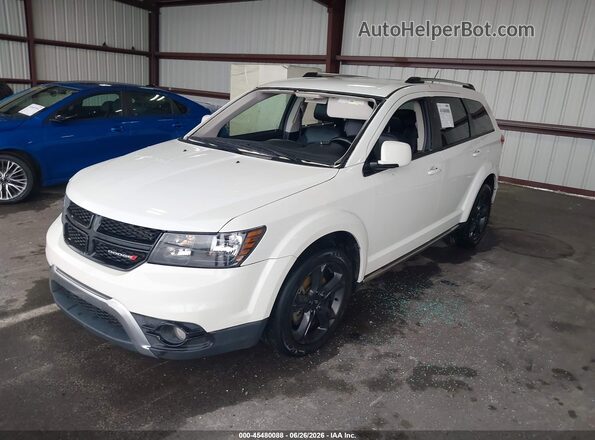 3C4PDCGG4JT378267 2018 DODGE JOURNEY White Передня ліва чверть
