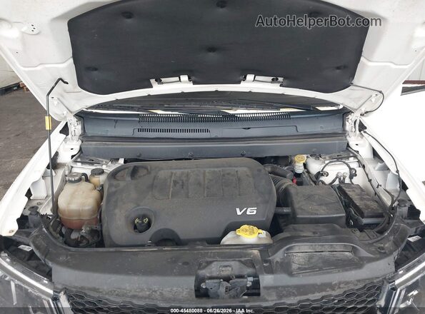 3C4PDCGG4JT378267 2018 DODGE JOURNEY White Вид ззаду