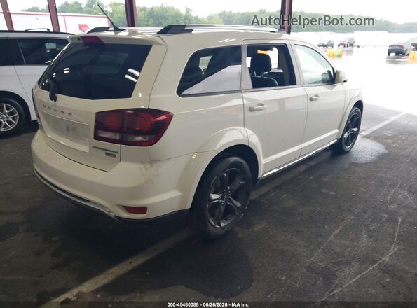 3C4PDCGG4JT378267 2018 DODGE JOURNEY White Задня права чверть