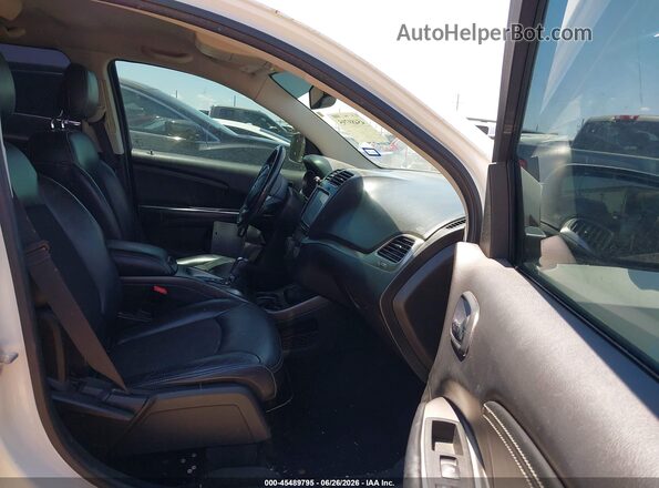3C4PDCGG5HT538098 2017 DODGE JOURNEY White Вид салону спереду