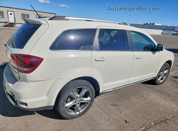 3C4PDCGG5JT141092 2018 DODGE JOURNEY White Trasero derecho