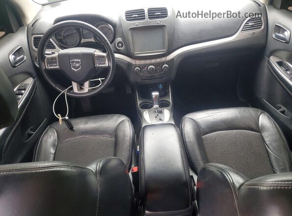 3C4PDCGG5JT370372 2018 DODGE JOURNEY Black Widok deski rozdzielczej
