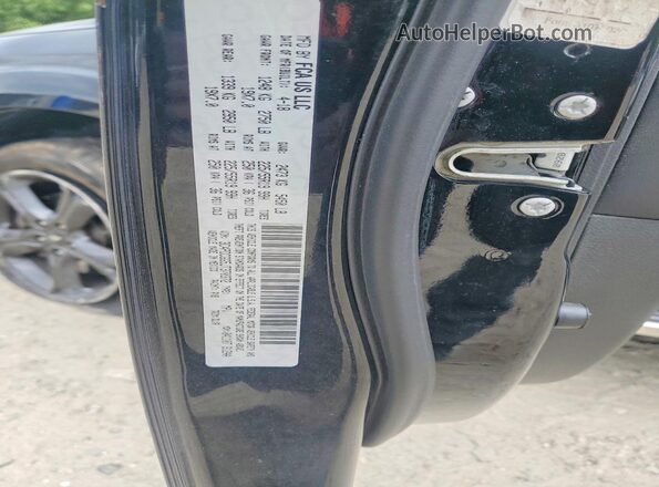 3C4PDCGG5JT370372 2018 DODGE JOURNEY Black Widok naklejki z numerem VIN