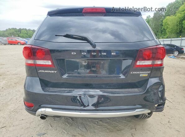 3C4PDCGG5JT370372 2018 DODGE JOURNEY Black Widok z tyłu