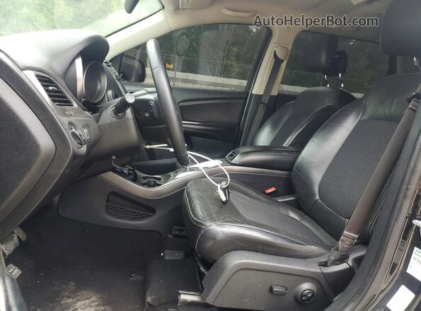 3C4PDCGG5JT370372 2018 DODGE JOURNEY Black Widok wnętrza z przodu