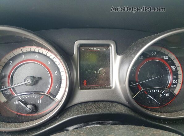 3C4PDCGG5JT370372 2018 DODGE JOURNEY Black Widok zestawu wskaźników