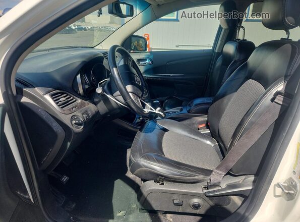 3C4PDCGG6HT644009 2017 DODGE JOURNEY Белый Вид салона спереди