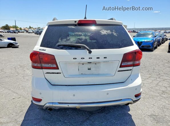 3C4PDCGG6HT644009 2017 DODGE JOURNEY Белый Вид сзади