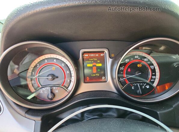 3C4PDCGG6JT310715 2018 DODGE JOURNEY Silver Vista del cuadro de instrumentos
