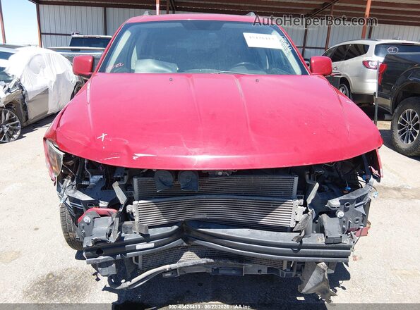 3C4PDCGG6JT379405 2018 DODGE JOURNEY Red Widok wnętrza z tyłu