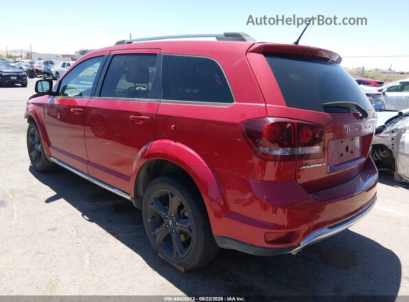 3C4PDCGG6JT379405 2018 DODGE JOURNEY Red Tył lewy
