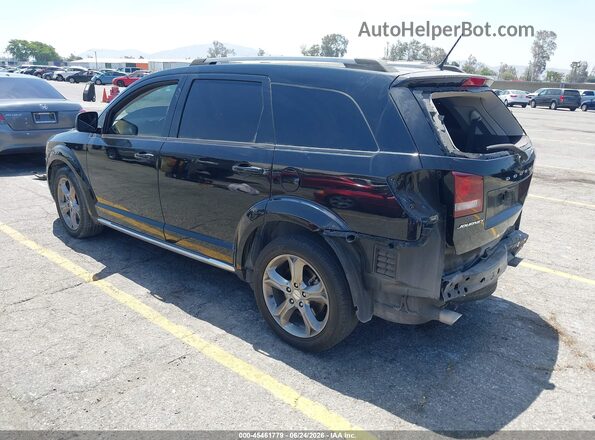3C4PDCGG7HT613352 2017 DODGE JOURNEY Black Հետևի ձախ