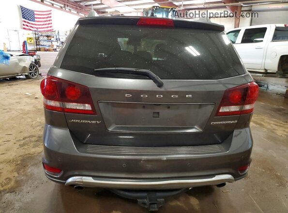 3C4PDCGG7JT277000 2018 DODGE JOURNEY Gray Widok z tyłu