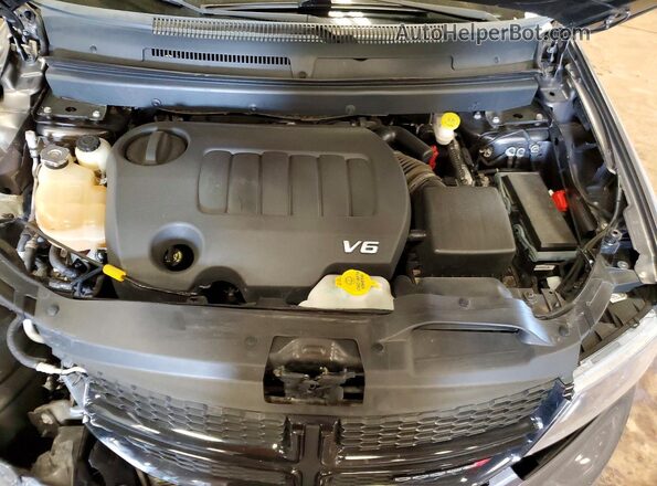 3C4PDCGG7JT277000 2018 DODGE JOURNEY Gray Widok komory silnika