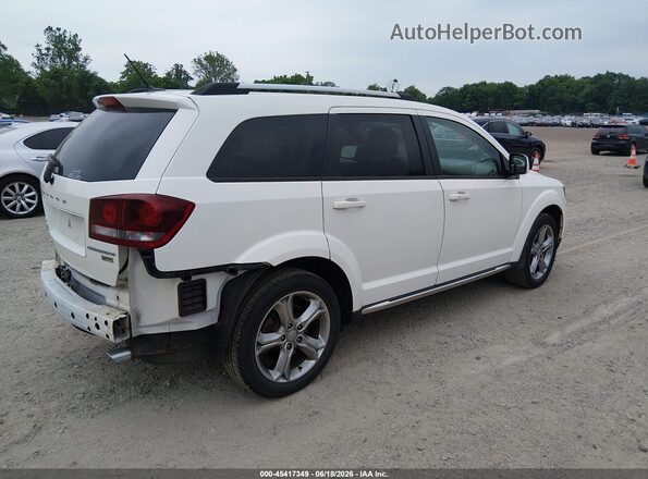 3C4PDCGG8HT625526 2017 DODGE JOURNEY White Tył prawy