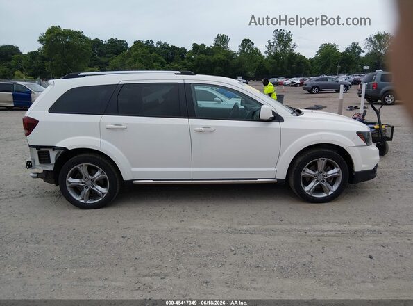 3C4PDCGG8HT625526 2017 DODGE JOURNEY White Widok wnętrza z tyłu