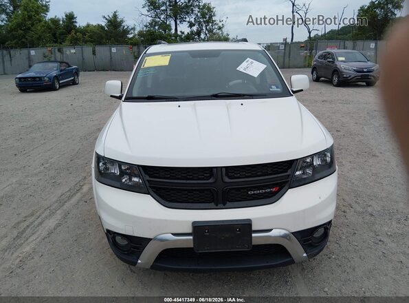 3C4PDCGG8HT625526 2017 DODGE JOURNEY White Widok zestawu wskaźników