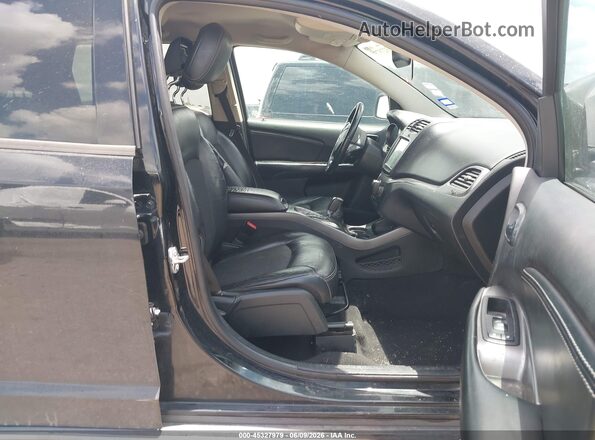3C4PDCGG9GT172256 2016 DODGE JOURNEY Black Вид салону спереду