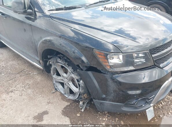 3C4PDCGG9GT172256 2016 DODGE JOURNEY Black Вид спереду
