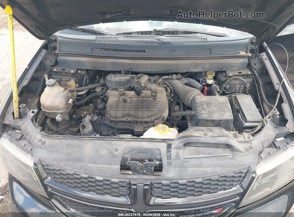 3C4PDCGG9GT172256 2016 DODGE JOURNEY Black Вид ззаду