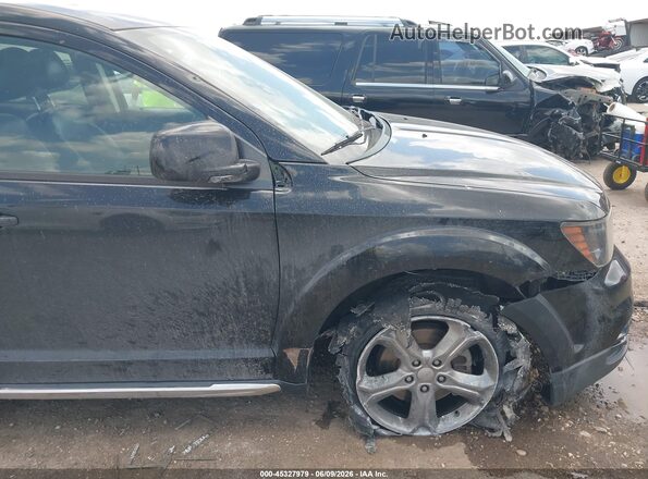 3C4PDCGG9GT172256 2016 DODGE JOURNEY Black Вид задньої частини салону
