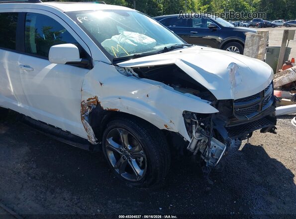 3C4PDCGG9HT613742 2017 DODGE JOURNEY White წინა ხედი
