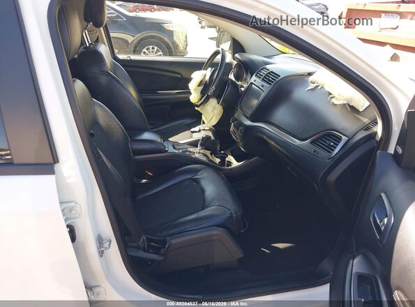 3C4PDCGG9HT613742 2017 DODGE JOURNEY White წინა სალონის ხედი
