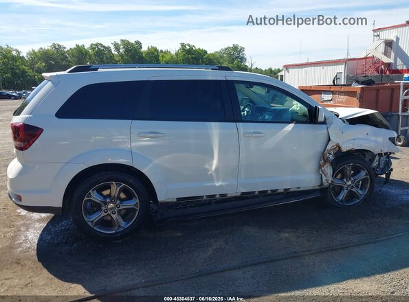 3C4PDCGG9HT613742 2017 DODGE JOURNEY White უკანა სალონის ხედი