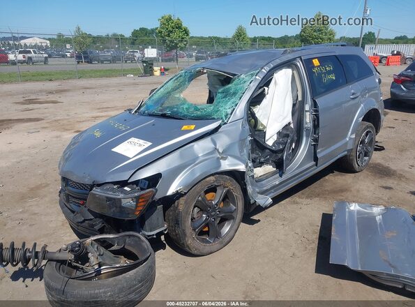 3C4PDCGG9JT346561 2018 DODGE JOURNEY Silver წინა მარცხენა ხედი სამი მეოთხედიდან