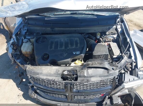 3C4PDCGG9JT346561 2018 DODGE JOURNEY Silver უკანა ხედი