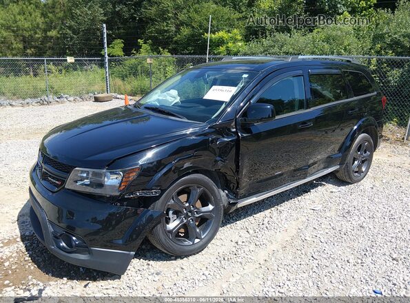 3C4PDCGG9JT378300 2018 DODGE JOURNEY Black Передня ліва чверть