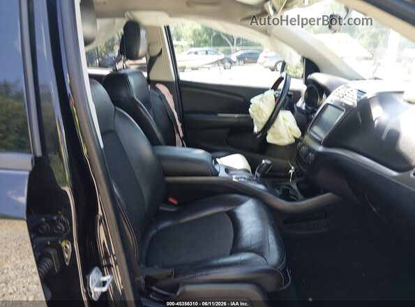 3C4PDCGG9JT378300 2018 DODGE JOURNEY Black Вид салону спереду