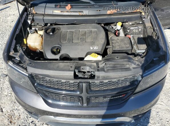 3C4PDCGGXJT156882 2018 DODGE JOURNEY Gray Շարժիչի բաժամունքի տեսք