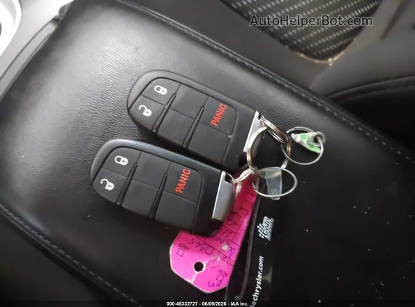 3C4PDDAG0HT596568 2017 DODGE JOURNEY Gray Widok deski rozdzielczej