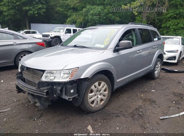 3C4PDDAG1GT125169 2016 DODGE JOURNEY Silver Front left