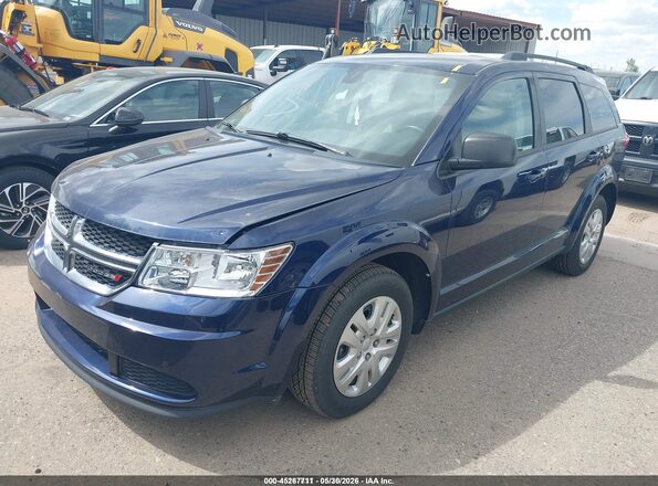 3C4PDDAG1JT323032 2018 DODGE JOURNEY Dark Blue 