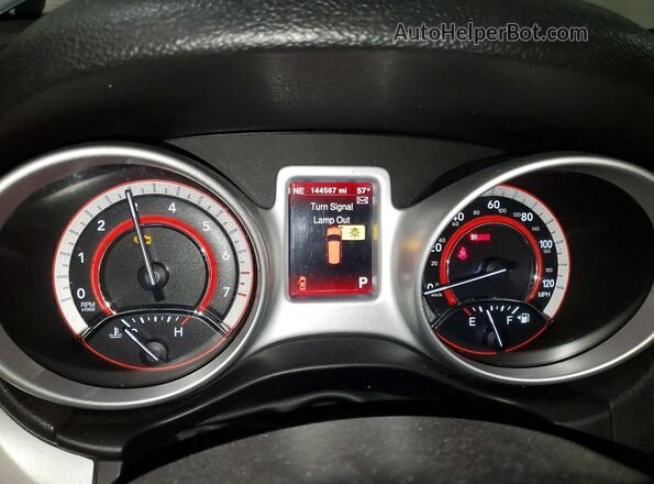 3C4PDDAG4JT512774 2018 DODGE JOURNEY Gray Vista del cuadro de instrumentos