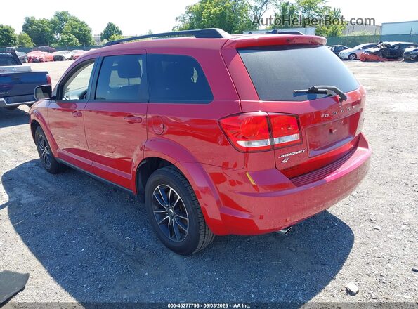 3C4PDDAG5JT249744 2018 DODGE JOURNEY Red Հետևի ձախ