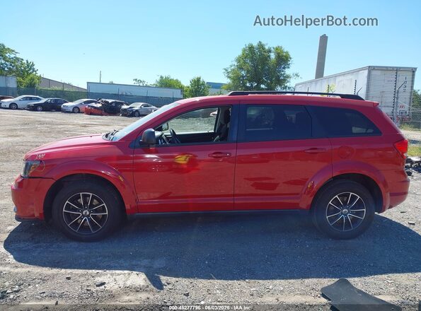 3C4PDDAG5JT249744 2018 DODGE JOURNEY Red Սալոնի 360 աստիճան տեսք