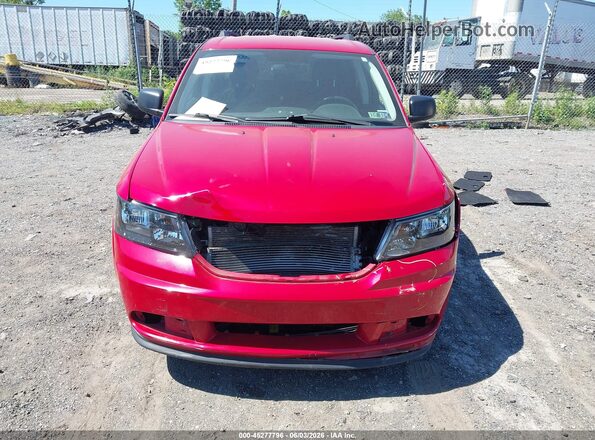 3C4PDDAG5JT249744 2018 DODGE JOURNEY Red Սարքավորումների վահանակի տեսք