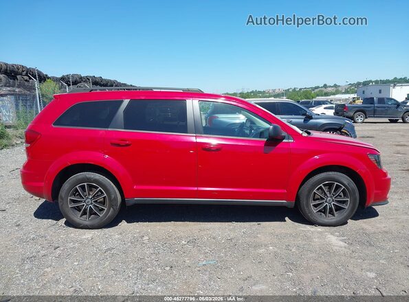 3C4PDDAG5JT249744 2018 DODGE JOURNEY Red Սալոնի հետևի տեսք