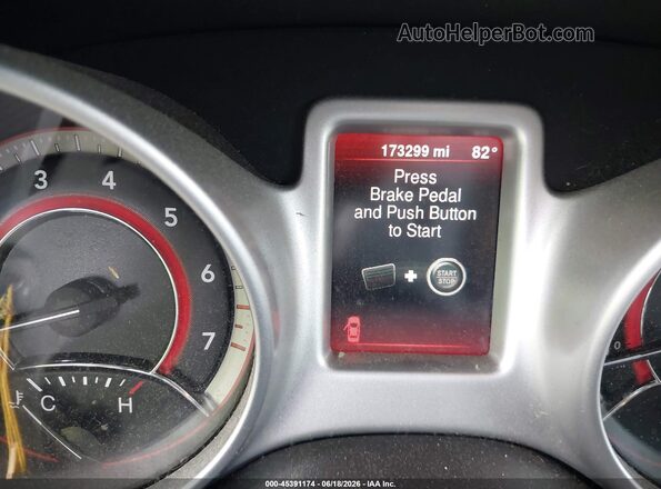 3C4PDDAG6GT117102 2016 DODGE JOURNEY Black Հետևի նստատեղերի տեսք
