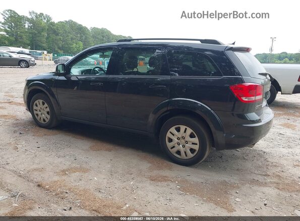 3C4PDDAG9GT135724 2016 DODGE JOURNEY Black უკანა მარცხენა