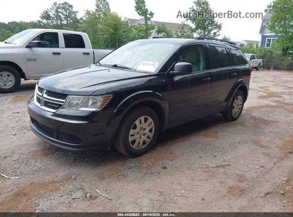 3C4PDDAG9GT135724 2016 DODGE JOURNEY Black წინა მარცხენა ხედი სამი მეოთხედიდან