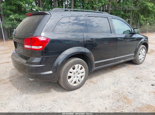 3C4PDDAG9GT135724 2016 DODGE JOURNEY Black უკანა მარჯვენა
