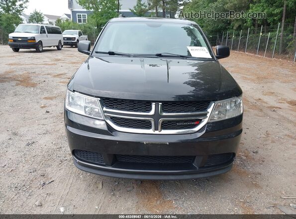 3C4PDDAG9GT135724 2016 DODGE JOURNEY Black წინა ხედი