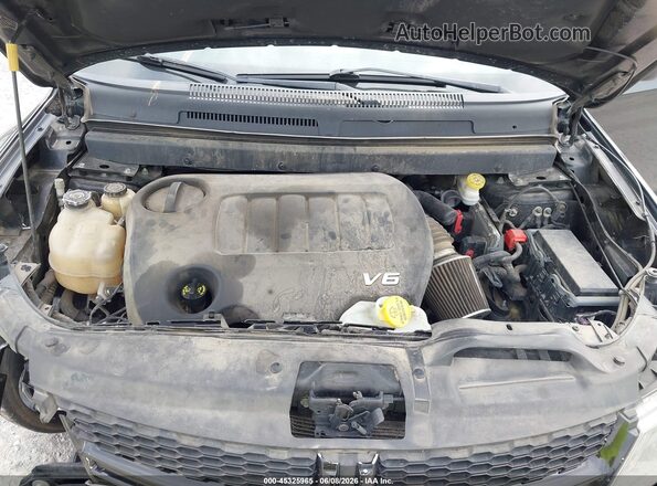 3C4PDDAGXJT390549 2018 DODGE JOURNEY Черный Вид сзади