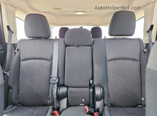 3C4PDDBG0GT150210 2016 DODGE JOURNEY Gray Вид задніх сидінь