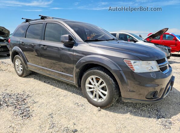3C4PDDBG0GT150210 2016 DODGE JOURNEY Gray Передня права чверть