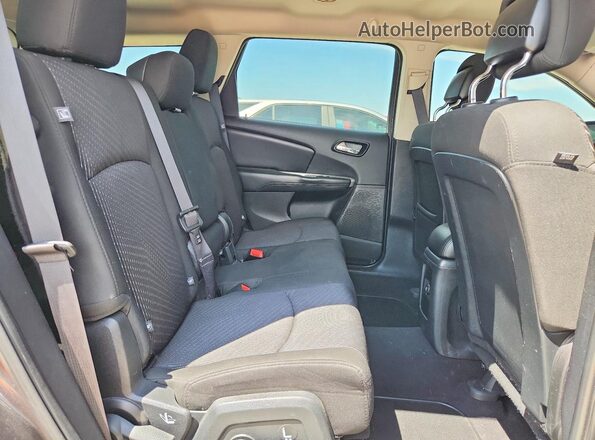 3C4PDDBG0GT150210 2016 DODGE JOURNEY Gray Вид задньої частини салону